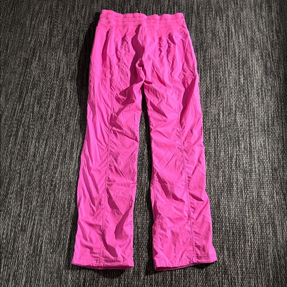 Lululemon Dance Studio Mid-Rise Full Length Pant *Unlined Sonic Pink Size 6 - Picture 2 of 6